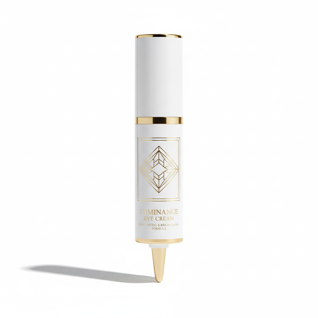 Bright Eyes Peptide Eye Cream tube on white background