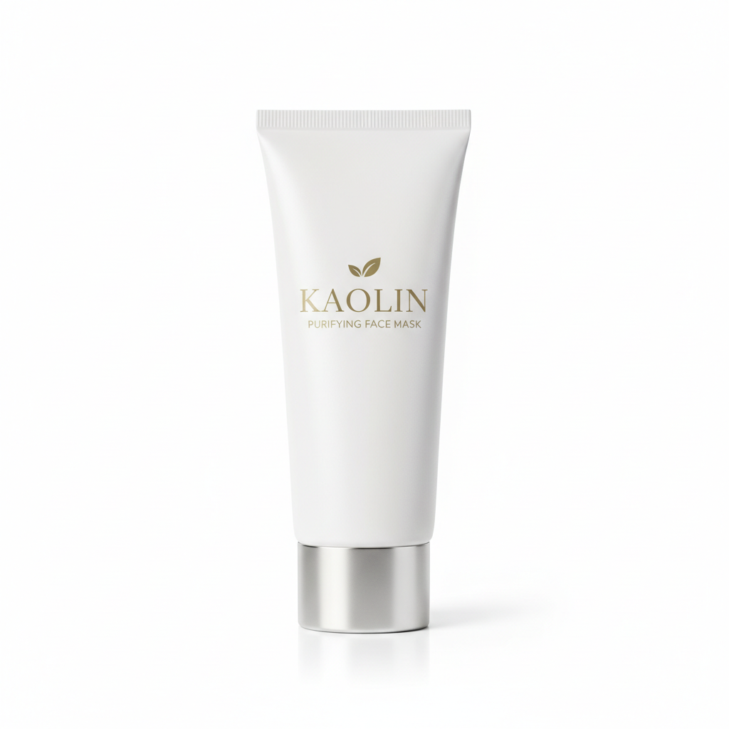 Purifying Clay Mask tube on white background