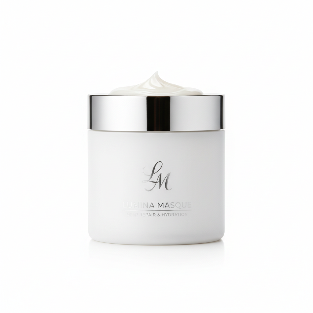 Intense Repair Hair Mask tub on white background