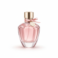 Rose Lumière Eau de Parfum bottle on white background
