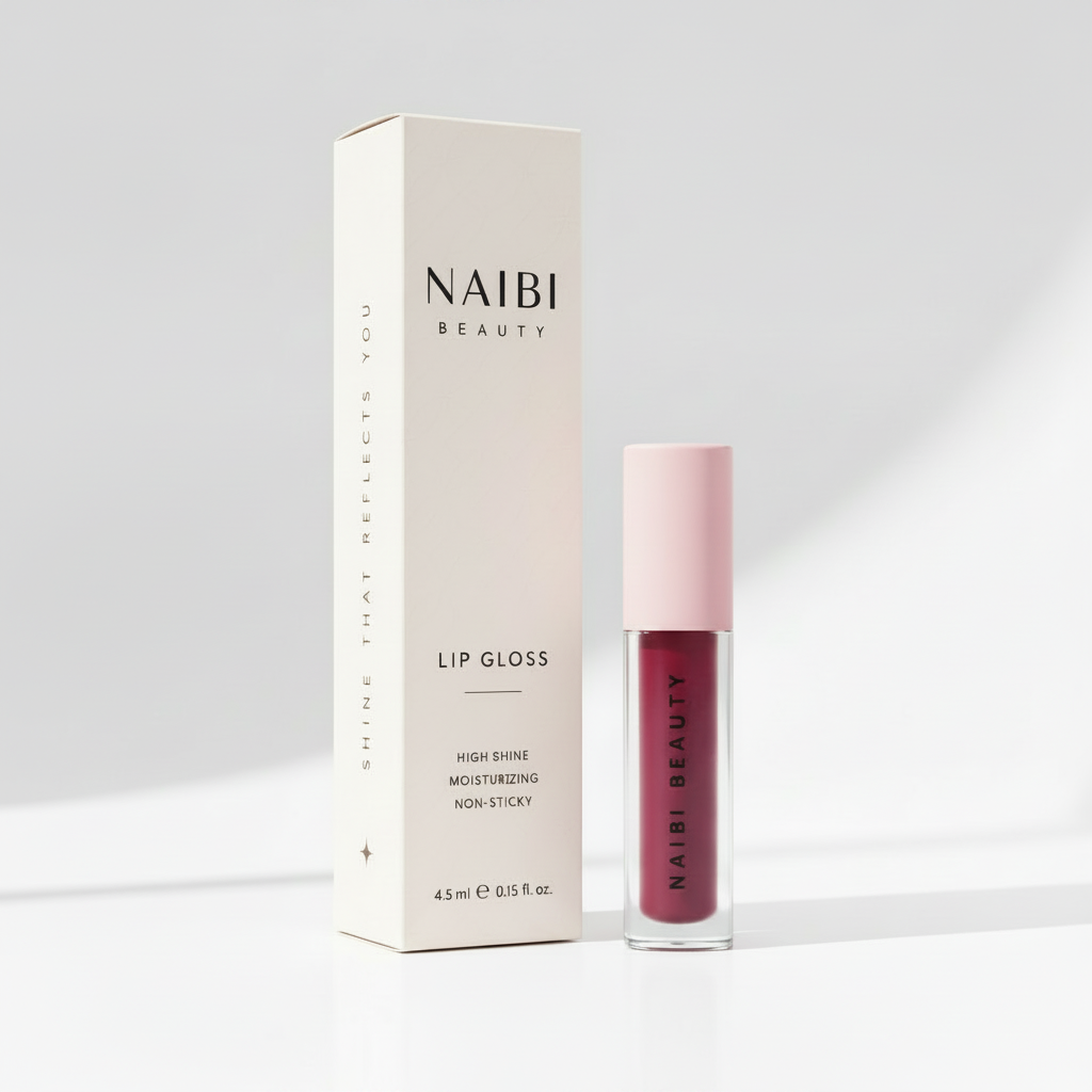 Naibi Beauty Lip Gloss Detailed Box
